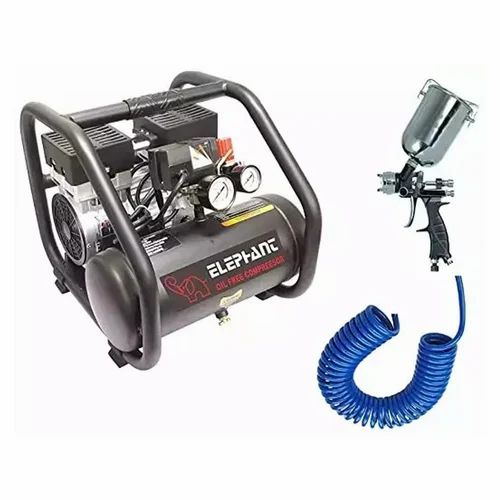 Elephant 2 HP 50 L Air Compressor with Paint Spray Gun PR-01