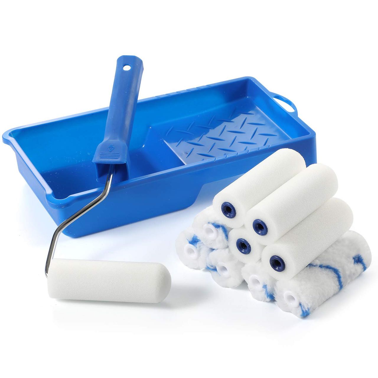 Paint Roller -Small Paint Tray Set with High-Density