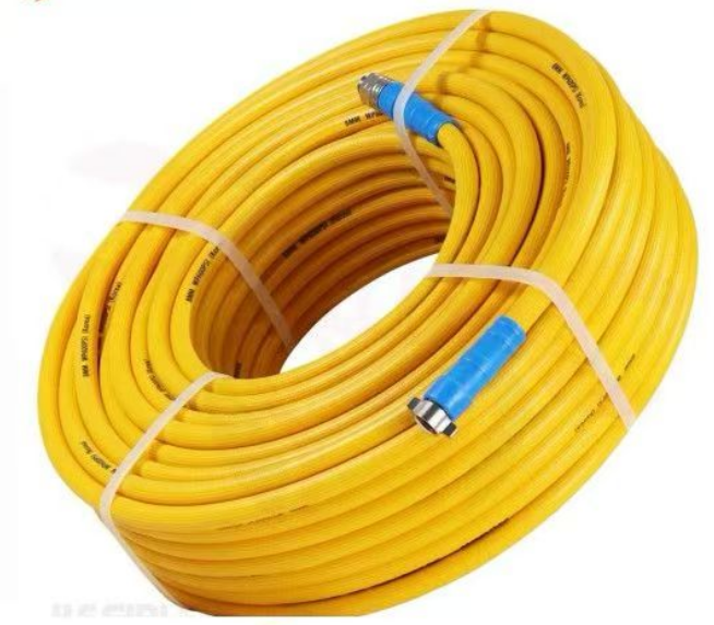 Insecticide spray tube for gasoline pump